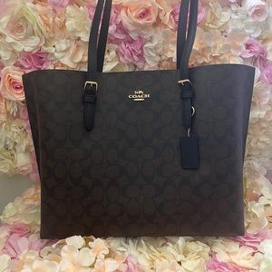 Coach Mollie Tote in Brown- Never Used